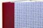 Preview: Burgundy blue notebook with pointed star papeterie Schreibweise